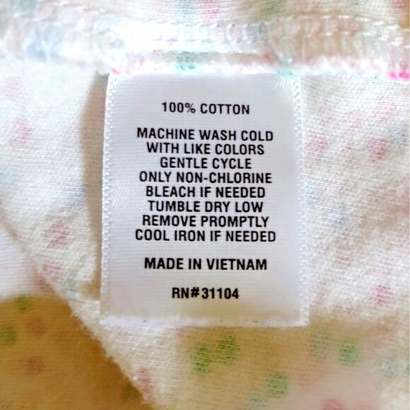 Kim Rogers Perfectly Soft Top Multicolor Womens Size Large V Neck Short … - Picture 6 of 6